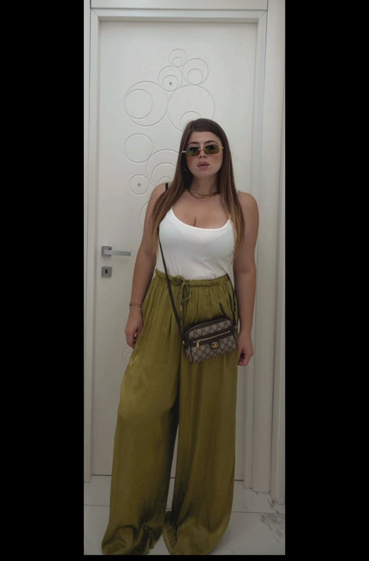 Pantalone Satin Curvy